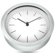 Mebus 19634 Horloge Murale Argenté 20x19 Cm