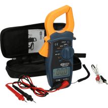 KS TOOLS – Amperometro digitale 600A – Display LED, Max. apertura pinze 27mm, Misura corrente 600A, Resistenza 2MΩ