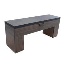 Banc Bois Avec Rangement -113 X 32 X 45.5 Cm-classic