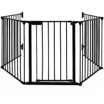 Wyctin - Griglie Di Protezione Per Camini Barriera Di Sicurezza A 5 Pcs Barriera Di Sicurezza Per Bambini Barriera Di Sicurezza Per Camini E Scale