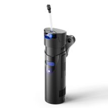 Cup-807 Aquarium Innenfilter 700 L/h 4in1 Filter Mit Pumpe Für Aquarium, Uvc Klärer Und Sauerstoffschlauch, Mit Filterschwamm Und Bioballs - Sunsun