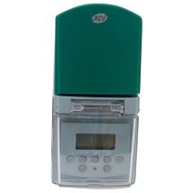Temporizador digital exterior IP44 – 1800 W – Programable – Funciones de cuenta atrás y aleatoria