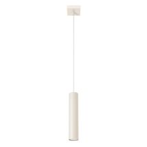 Lámpara colgante Vaza beige – 1 luz – Acero – 118 cm – 9,2 cm – 40,2 cm