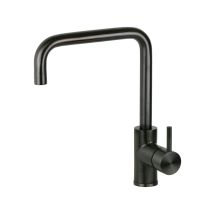 Rotgussfarbener Küchenspülenmischer Aus Edelstahl Mit Verstellbarem Auslauf Pollini Nf0001b Gunmetal
