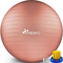 Tresko Palla Fitness, Palla Pilates Anti-scoppio 55cm/65cm/75cm/85cm 85cm
