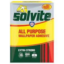 Solvite - All Purpose Wallpaper Adhesive Decorator's Box (30 Rolls)