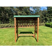 Charles Taylor – 8 Seat Garden Furniture Set – High-Quality Wood – Outdoor Comfort and Style