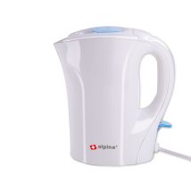 Bouilloire Alpina, 1 L, 1000 W, Blanc