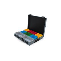 Mallette Métallique Isibox H1 Avec 17 Casiers - 450x365x85 Mm - Sori