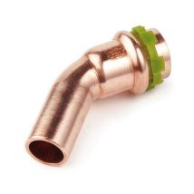Kupfer Pressfitting Sudo-press Winkel 45° 12 Mm Innen/außen Kontur V Dvgw