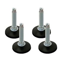 Juego de Patas Regulables para Litera Plegable Vega – 4 Patas Antracita – Fácil Montaje – Equilibrio Perfecto