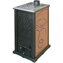 Estufa Biomasa Pellet-orujo Eco Nova 10 Kw. Funcion Sin Electricidad. Color Marrón - Joima