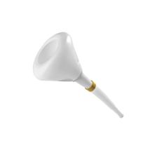 Embudo industrial de polietileno – 230 mm – Capacidad 3,5 litros – Accesorio de mantenimiento de herramientas eléctricas