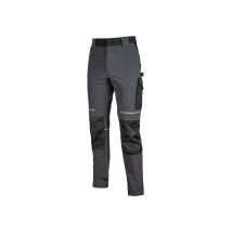 Arbeitshose Stretch Mit Mehrfachtaschen Atom - Grau S - Fr (38/40) - Eu (44/46)