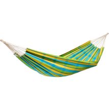 Xl Hängematte Barbados Lemon Tuchhängematte Liegefläche Ca. 230 X 150 Cm - Amazonas