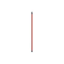 Vileda Besenstiel mit Monoklick – 140 cm – Aluminium – Rot