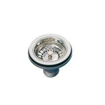 Lira - Scarico A Cestello Senza Troppopieno, Diametro 114,3mm Nichel Satinato