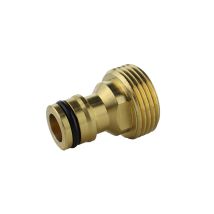 Aqua Control - Adattatore Per Rubinetto Con Filettatura Maschio Da 3/4' In Ottone