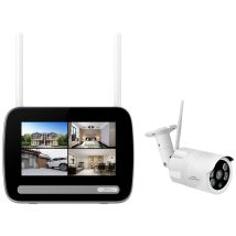 Multifon Security V 51136 Funk-funk-überwachungs-set Mit 1 Kamera 2304 X 1296 Pixel 2.4 Ghz - Stabo