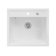 Bergstroem - Lavello Cucina 1 Vasca Valencia, Bianco, 56.5 X 51 Cm, Bergström