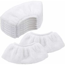 8 Paños De Microfibra Para Körcher, Paños Para Boquillas De Mano Para Limpiadores A Vapor Sc 1, 2, 3, 4, 5