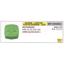 Tapón De Llenado De Aceite Alpina Motosierra Mini 35 40 330 438 Euro Cx 35 40 45 005801