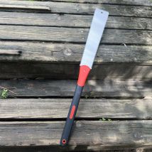 Ryoba 29 Cm Japanische Säge, Doppelseitige Japanische Zimmermannssäge, Zugsäge Aus Kohlenstoffstahl Für Holz- Und Kunststoffbearbeitung, Holzsäge Mit 