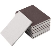 10 Pezzi Di Carta Vetrata A Spugna Quadrata Per Levigatura Di Auto E Mobili In Legno, Grana 120/180/240 (180)