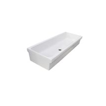Galassia - Lavabo Canal Cerámico 90x45x20 Cm