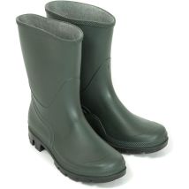 Opengardenweb - Stivali Da Lavoro Pvc Basso Gomma Verde Impermeabili Agricoltura Caccia Pesca 4f, '41'
