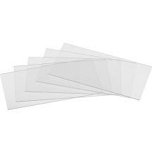 Innenscheibe für Schweißmaske OPTREL – 5er-Set – 51 x 107 mm – max. Verdunkelung: 5