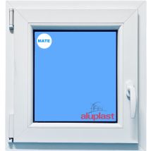 Eco-blu - Ventana Pvc 500x600 Blanca Oscilobatiente Izquierda Vidrio Mate