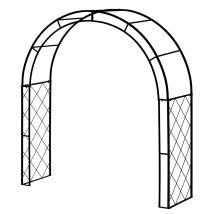 Vegtrug – Climbing Arch – Durable Powder Coated Steel – 131 cm Width – 40 cm Depth – 144.5 cm Height