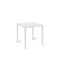 Vermobil Tavolo Quadris Metallo Quadrato 70 X 70 Cm H 75 Cm Bianco