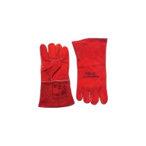 Guanti da saldatura XL – Weldas – Foderato in cotone – Normative EN 388, EN 407, EN 12477 – Guanto di saldatura modello #10-2101