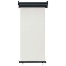 Auvent Marquise Latéral De Balcon, Store Banne Pour Jardin Balcon Terrasse, 80x250 Cm Crème Oib4621e