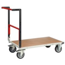 Fimm Plattformwagen Mit Umklappbarer Rückenlehne Ladefläche 1000x595mm Tragkraft 250kg