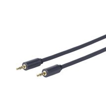 20m 3.5mm - 3.5mm 20m 3.5mm 3.5mm Schwarz - Audiokabel (3.5mm, Männlich, 3.5mm, Männlich, Rechts, Rechts) - Vivolink