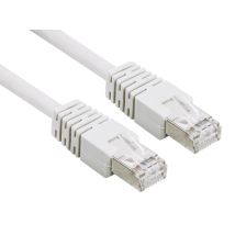 Cat6 U/utp Netzwerkkabel, Cca, 3m, Weiß - Eminent