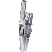 Fuhr - Tortreibriegel Aufliegend Sperrbar, 13 X 13 Mm, Hub 23 Mm, Stahl Hell Verzinkt