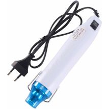 Eting - 300w Hot Air Gun Hand Mini Hot Air Gun For Embossing Heat Tool 220/110v Eu Plug (white)