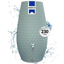 Garantia Triagon 2in1 Regentonne 230 Liter Agave Mit Integrierter Pflanzschale