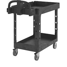 Rubbermaid Tischwagen 2 Ladeflächen L770xb420mm - Fg450058bla