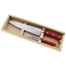 Set De 2 Cuchillos De Cocina - 1920 Rojo - Jean Dubost