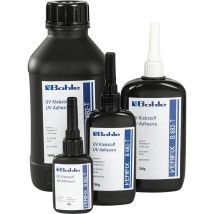 Bohle UV-Kleber B 682-T 100g – Transparent – Hochfest für Glas/Metall-Verklebungen – Schlagzäh – UVA 320-400 nm