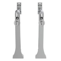 Ideal Standard – Wall Hung WC Bracket Pair – Metal – 390 mm Height – 80 mm Width – 180 mm Depth