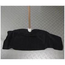 Tissages De Beaulieu Straccio Standard Nero 40x85 Cm