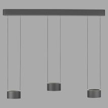 Suspension Led De Conception Pure Clipse Gris Mystique - 2473-15