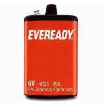 Spezialbatterie 6V Zink-Kohle für Alarmanlagen – 1 Stück – Energizer