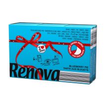 Fazzoletti Tascabili Red Label Blu Aroma Torta Di Mirtilli - 6 Confezioni - [confezione Da 20] - Renova